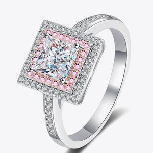 Stay Elegant 1 Carat Moissanite Ring For Women